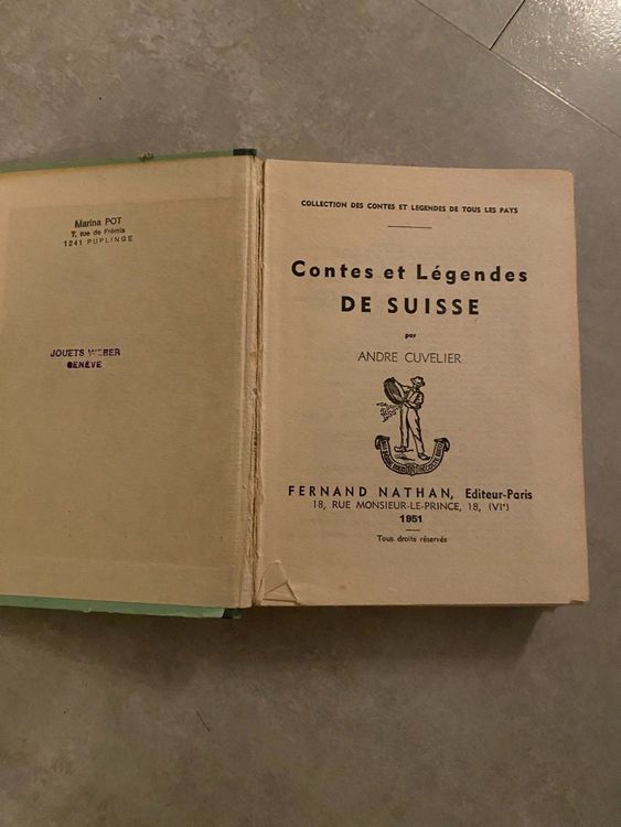 livre-contes-et-l-gendes-de-suisse-kaufen-auf-ricardo
