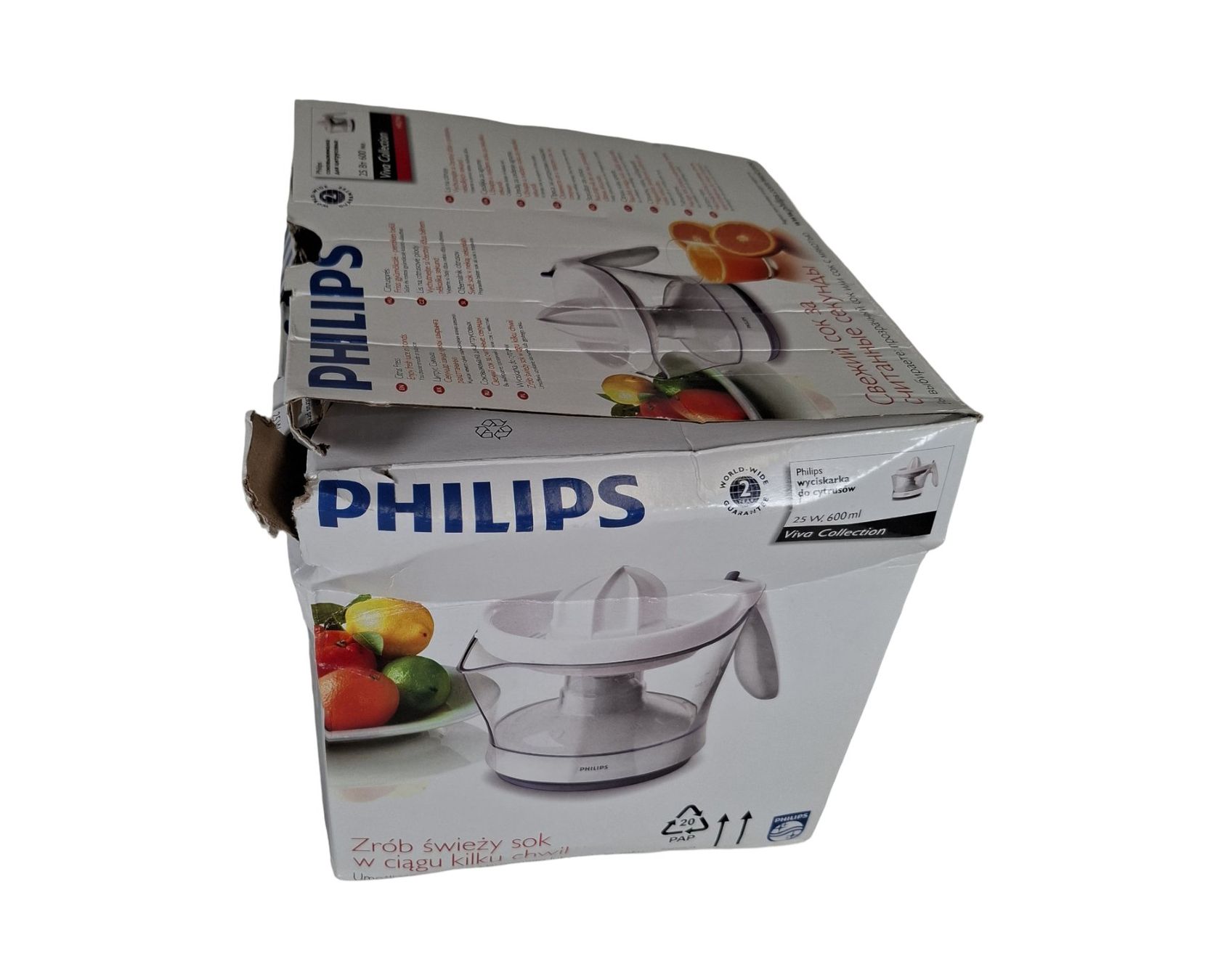 Philips Appareils de cuisine: PHILIPS Entsafter mit Pulp-Selector 0.6L – Neuf (Voir description) à Wil SG par Restwert_Wil 7