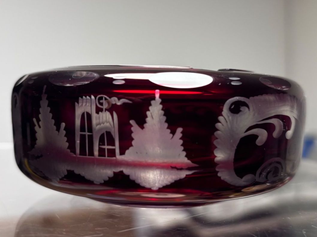 Bicchieri: Nachtmann Schnapsglas & Aschenbecher, Handarbeit – Usato da Regensdorf venduto da Nessi1974 2