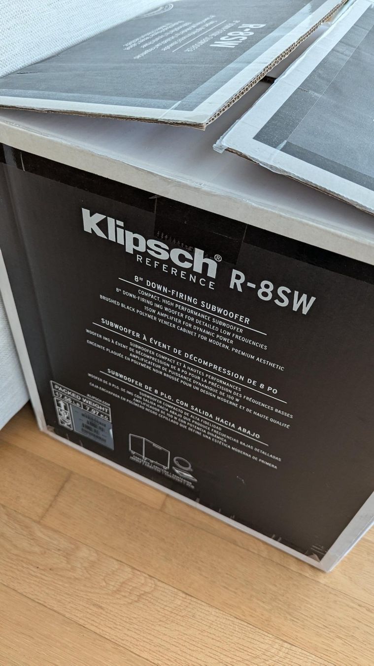 Klipsch Heimkino: Subwoofer Klipsch R-8SW – Gebraucht aus Rombach von Aussicht02 4