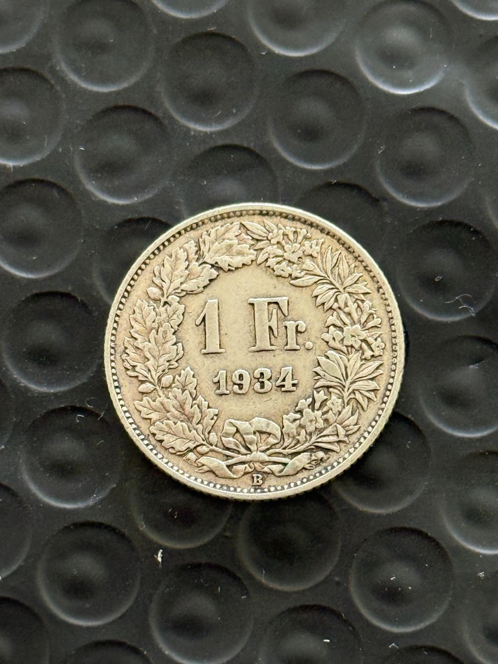Alle Münzen: 1 Franken 1934 – Gebraucht aus Wallisellen von SWISS_SILVER1