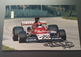 Formel 1 Gjes van Lennep NL ISO F1 ,original signiert