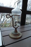 Antike Petrollampe Messing CILDE HANDWERK