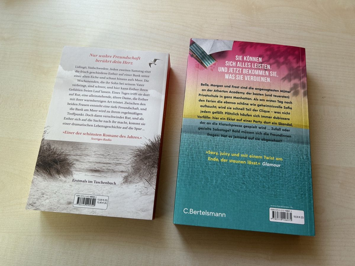 Bücher: 2 verschiedene Bücher / Belletristik  – Neu (gemäss Beschreibung) aus Diessenhofen von Bmaurice 1