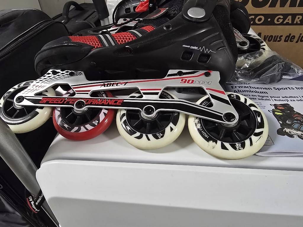 Pattini in linea & Pattini a rotelle: Inline Skates / Rollerblades Grösse 43  gebraucht – Usato da Langendorf venduto da Mali125 1