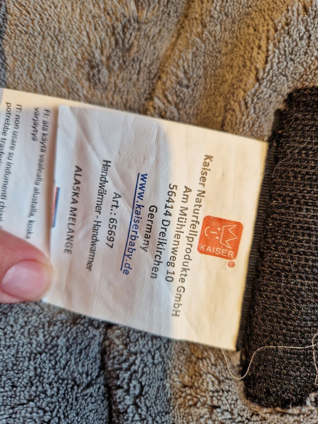 Kaiser Sonstige Kleidung & Accessoires: Alaska Handwärmer von KAISER – Gebraucht aus Eglisau von dominique92 2