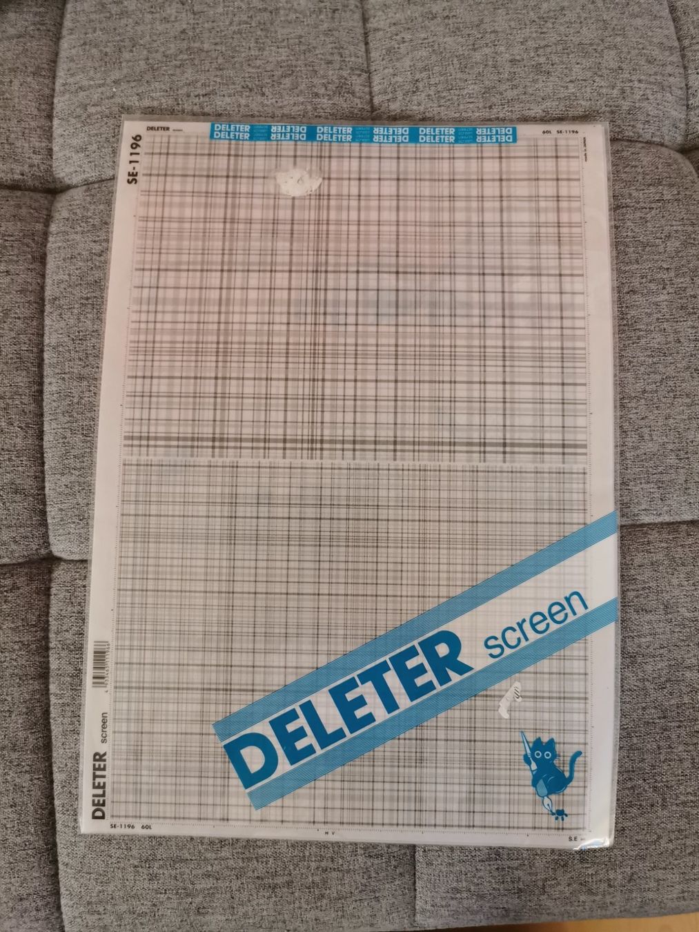 Carta: Deleter Screen Tone SE-1196 [ Plaid Checker Pattern ] – Nuovo e nell'imballaggio originale da Pieterlen venduto da HeiligerKaktus