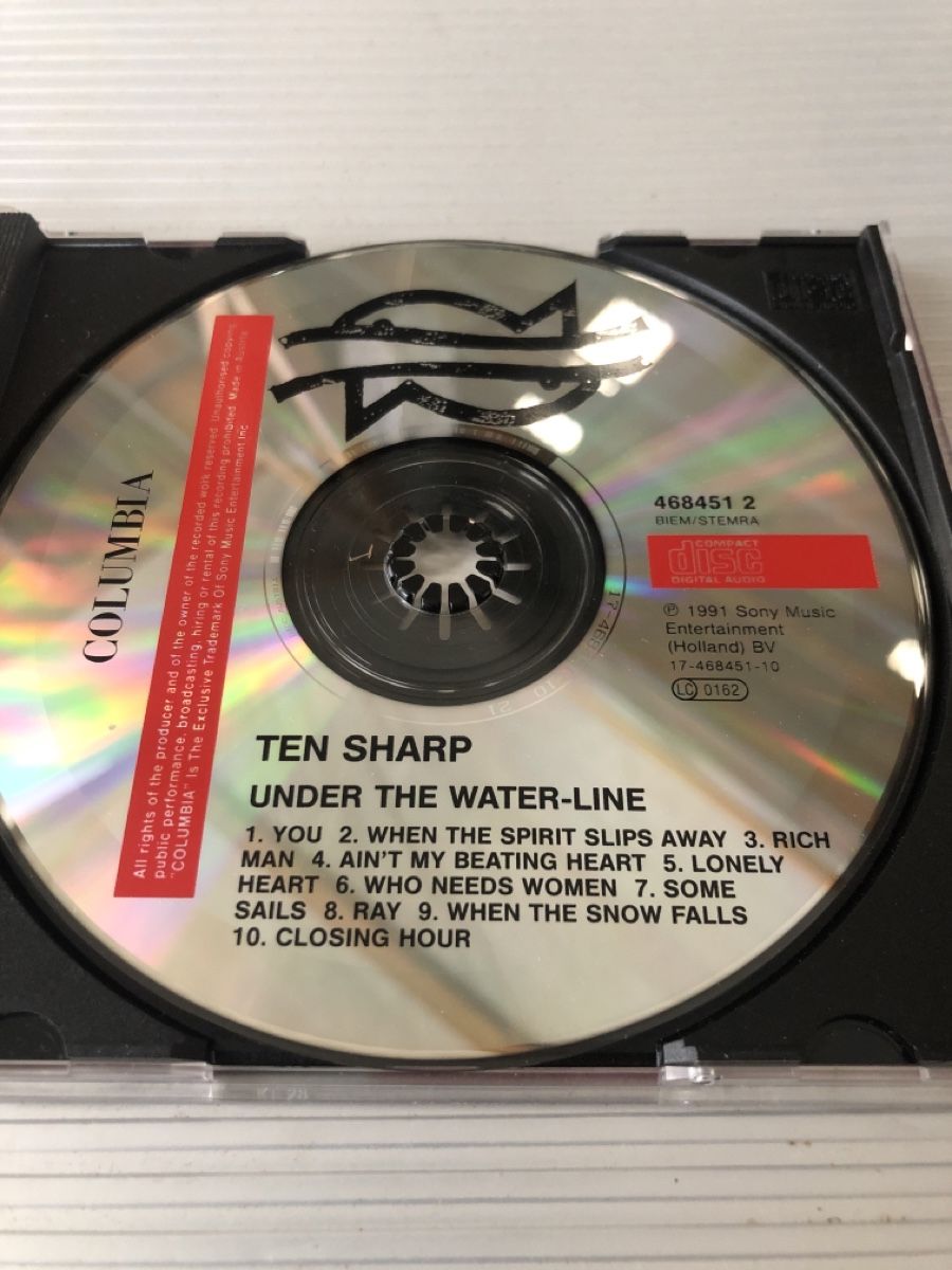 CDs: Ten Sharp - Under The Water-Line CD - Top Zustand! – D'occasion à Flaach par rubo7 1