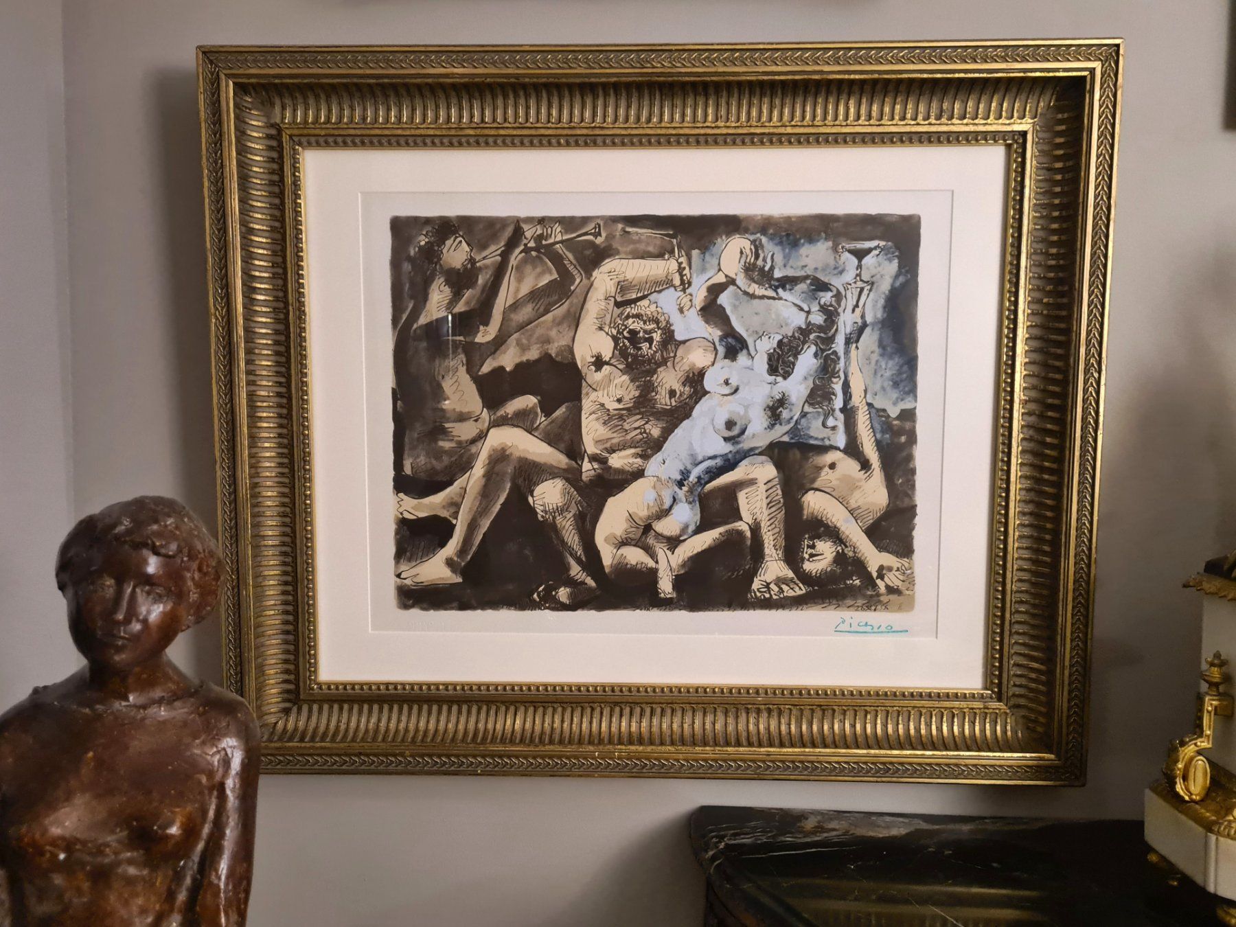 Grafica & Litografie: Original Lithographie von Pablo Picasso – Usato da Rotkreuz venduto da Dobermann5
