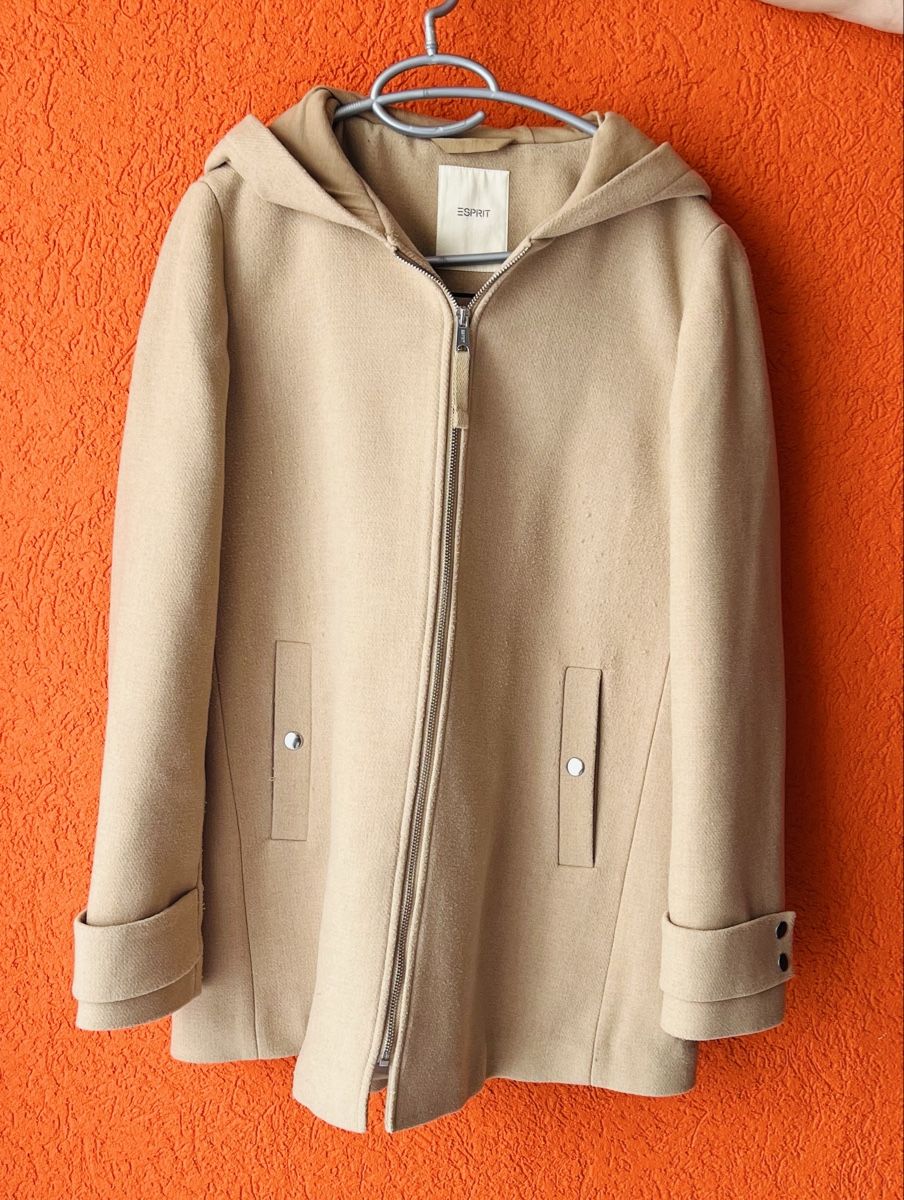 Esprit Cappotti: Esprit Mantel-Jacke mit Kapuze Gr. M – Usato da Gurmels venduto da Roro57
