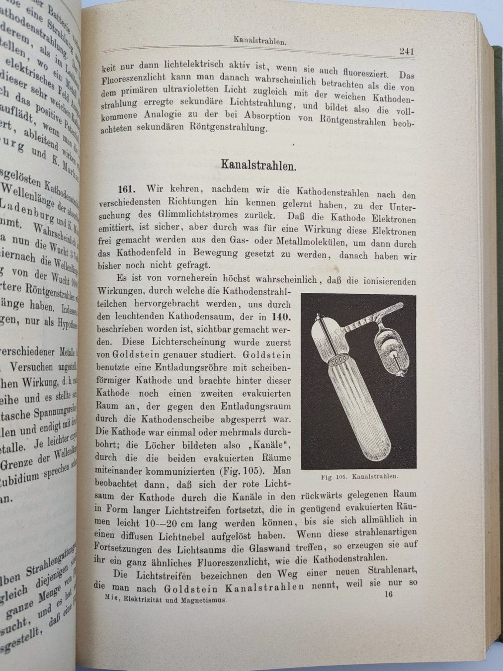 Libri: ELEKTRIZITÄT - MAGNETISMUS - 1910 – Usato da Goldach venduto da Gaip 5