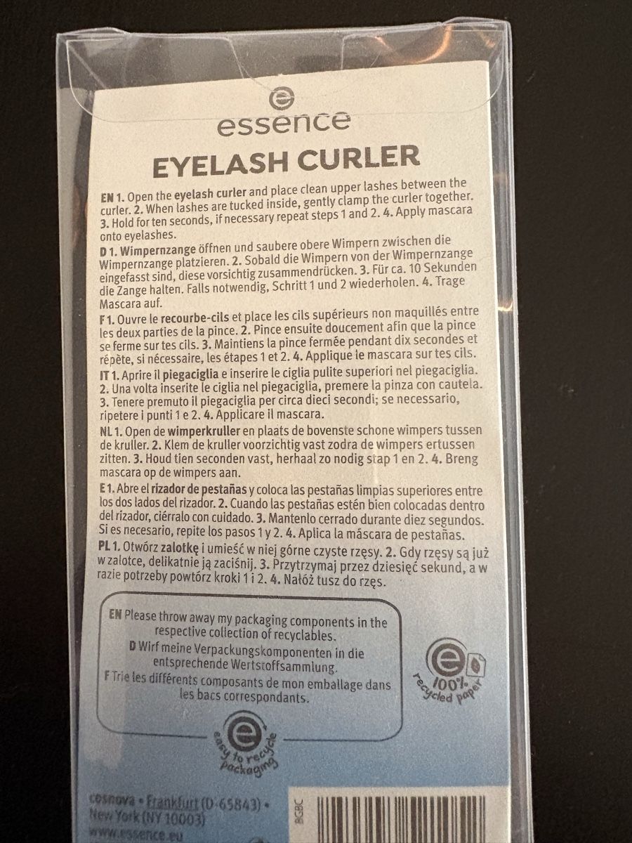 Make-up: Wimpern Zange – Nuovo e nell'imballaggio originale da Basel venduto da alisha.beuggert 2