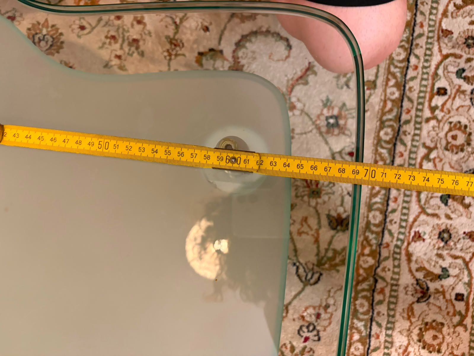 Tavoli: Moderner Glas-Couchtisch – Usato da Dornach venduto da mae_xr27 3