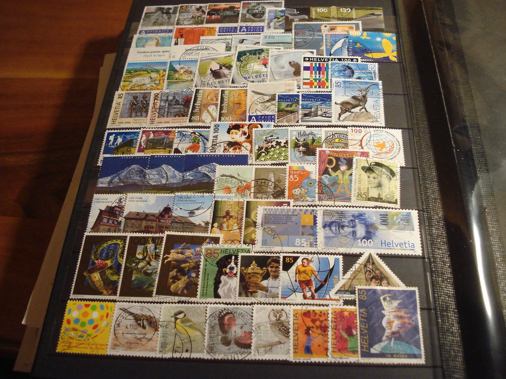 Tous les timbres: Lot moderne Schweiz gestempelt – D'occasion à Niederwil AG par morostahu 3