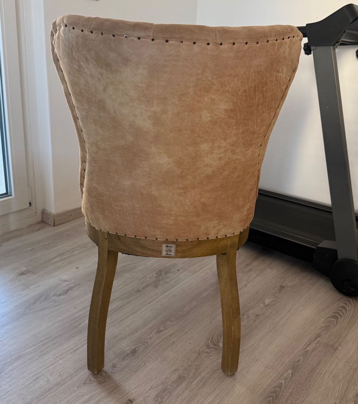 Livique Stühle: Stuhl Bezug Leder Optik braun mit RL Emblem – Gebraucht aus Schönenwerd von myi_7j5m 1
