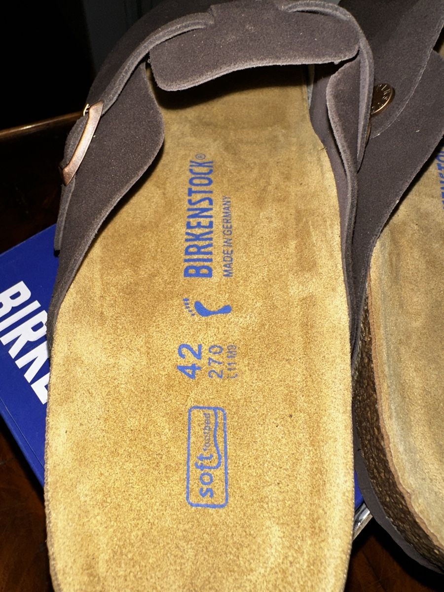 Birkenstock Scarpe da uomo: Birkenstock Boston mocha  – Nuovo (secondo la descrizione) da Genève venduto da rom_56hd 1