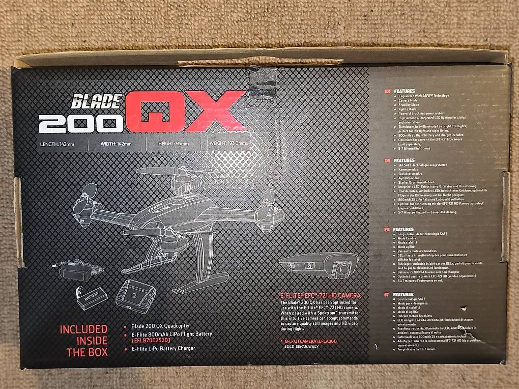 Blade Modellismo RC: Drohne Blade 200 QX - neu – Nuovo (secondo la descrizione) da Busswil BE venduto da Mirkel 3