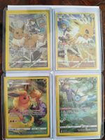 Eevee TG11, Jolteon TG04, Flareon TG01, Vaporeon TG02 Set