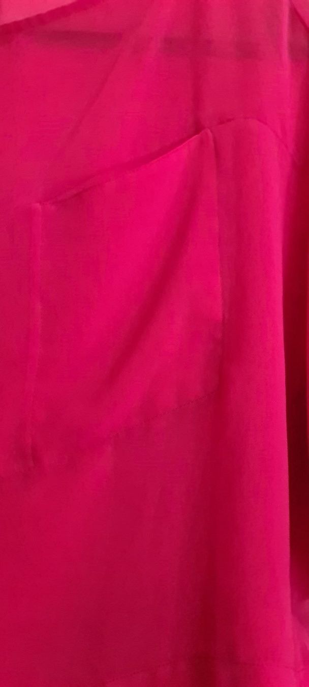 H&M Tops: Crop top oversize fuschia transparent taille 36 – Gebraucht aus Genève von Saleena 2