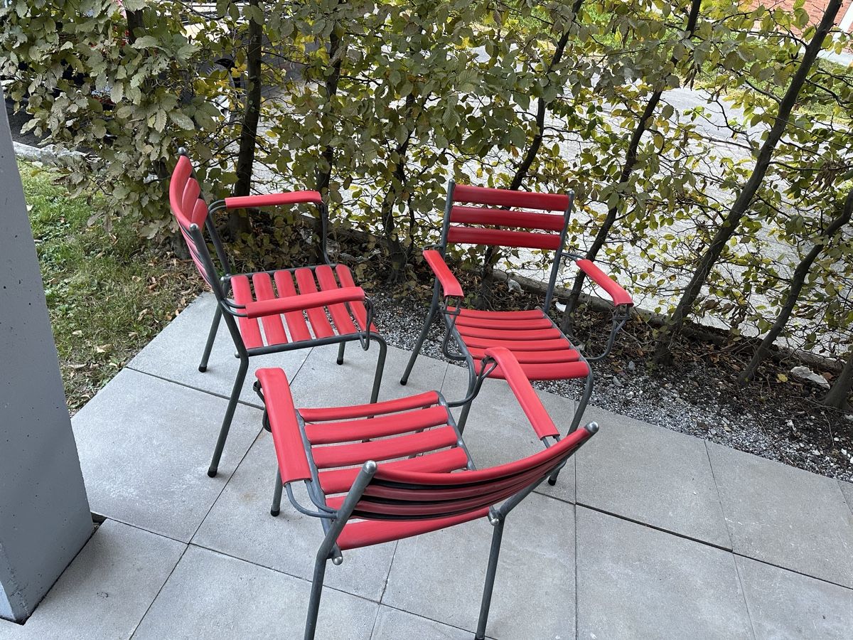 Sedie: 3x Gartenstuhl stapelbar  – Usato da Niederurnen venduto da KEVIN078 4