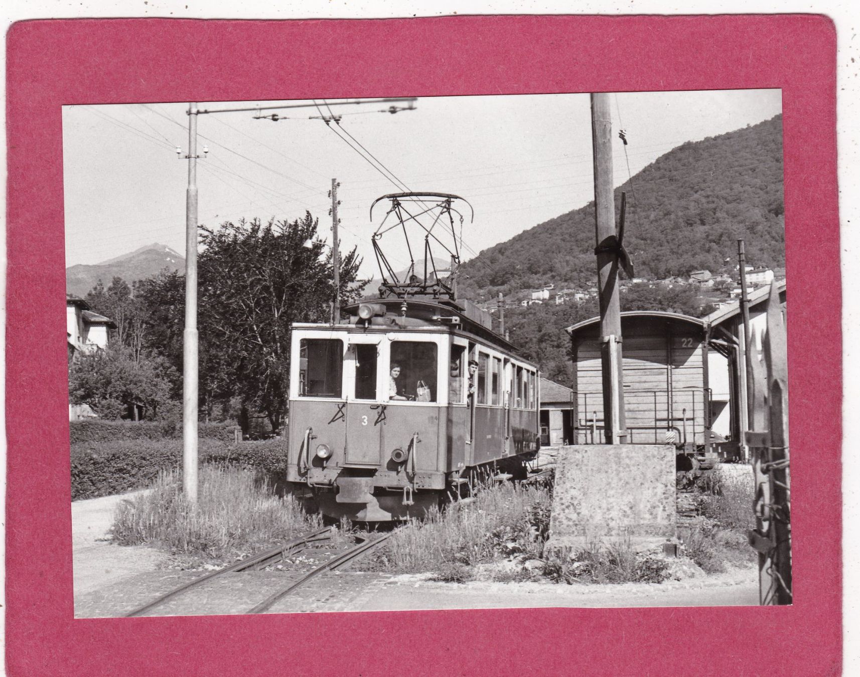 Ansichtskarten: Arrivée à Tesserete Bahn   neuere Karte – Gebraucht aus Herisau von Lisegrat2008