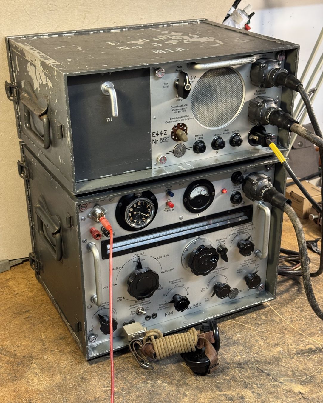 Radiocomunicazione: Autophon E-44 (E-602) Allwellenempfänger – Usato da Ins venduto da funkflieger
