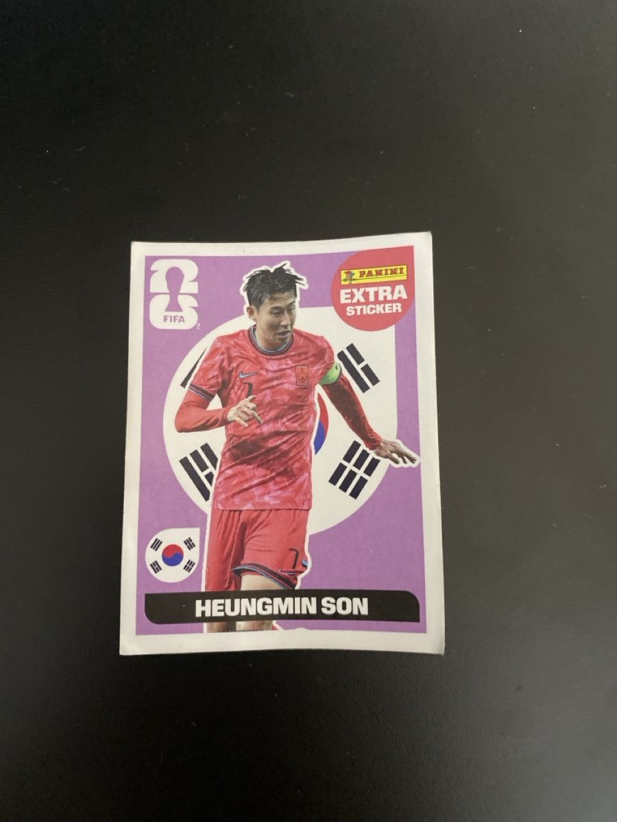 Panini Carte collezionabili: Heungmin son extra sticker panini wm2026 – Usato da Buonas venduto da vonRich