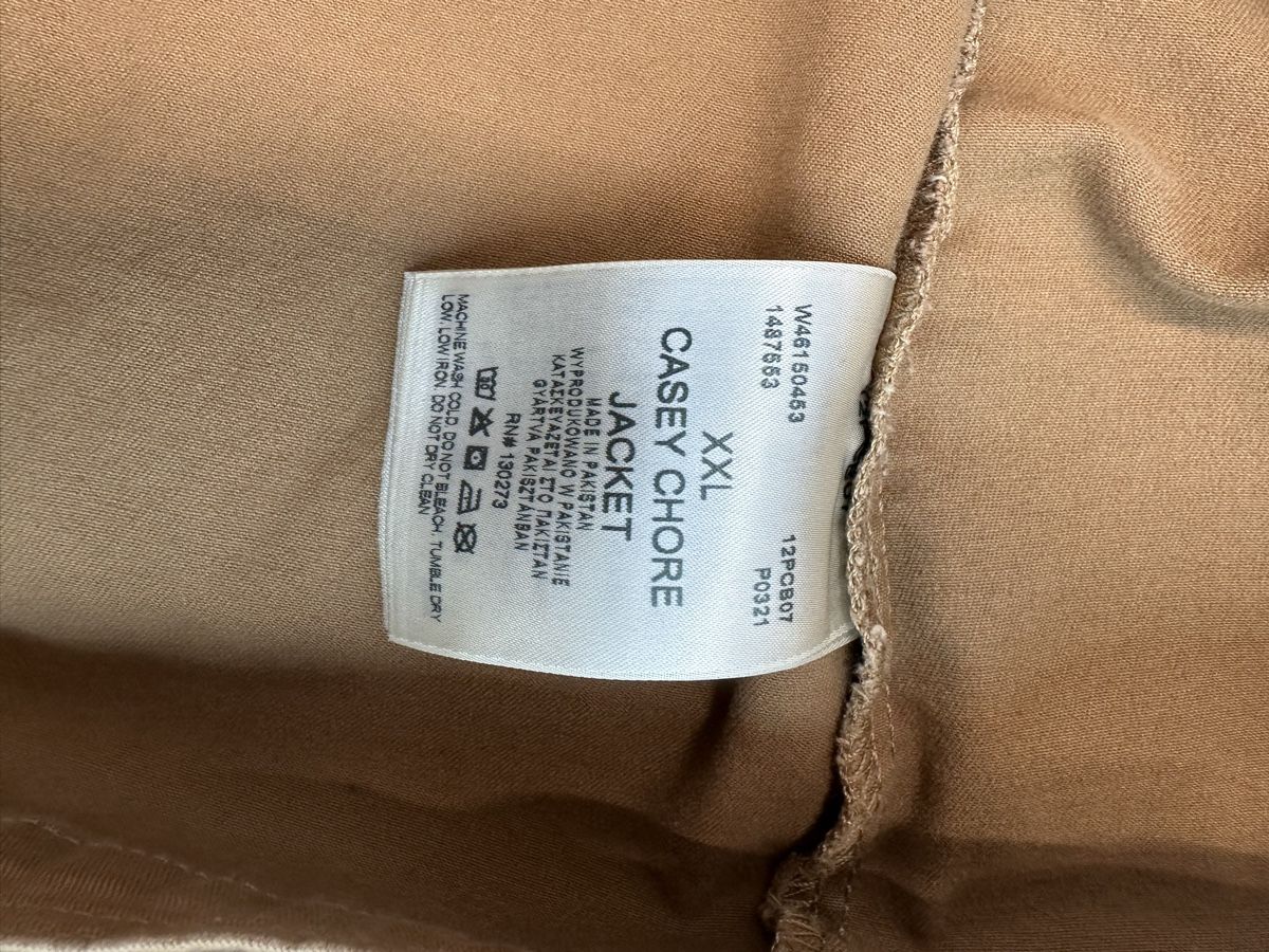Giacche: Wrangler Casey Chore Jacke braun – Usato da Schwende venduto da weesli 4