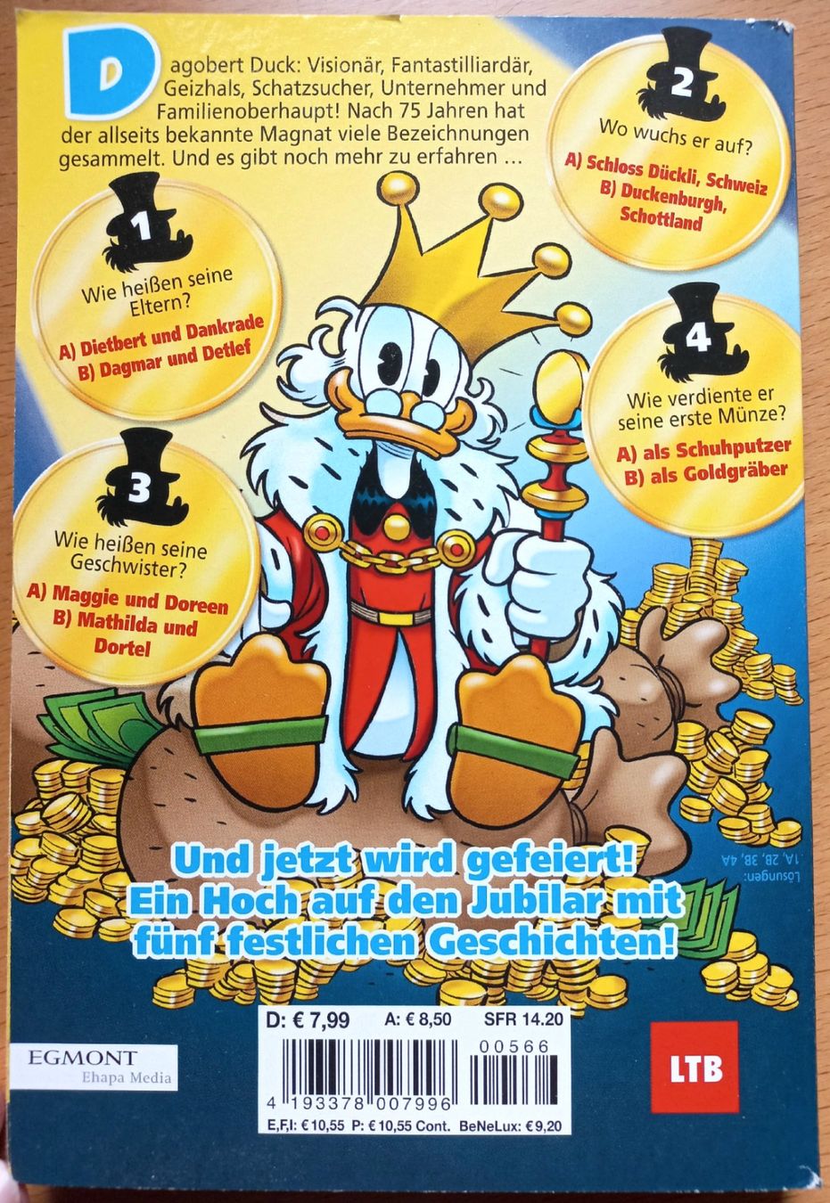 Fumetti: Comic - LTB 566 - Goldenes Jubiläum – Usato da Niederuzwil venduto da lubimaja 5
