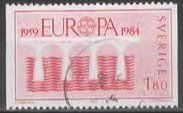 SCHWEDEN 1984  EUROPA top Motivmarke   (18