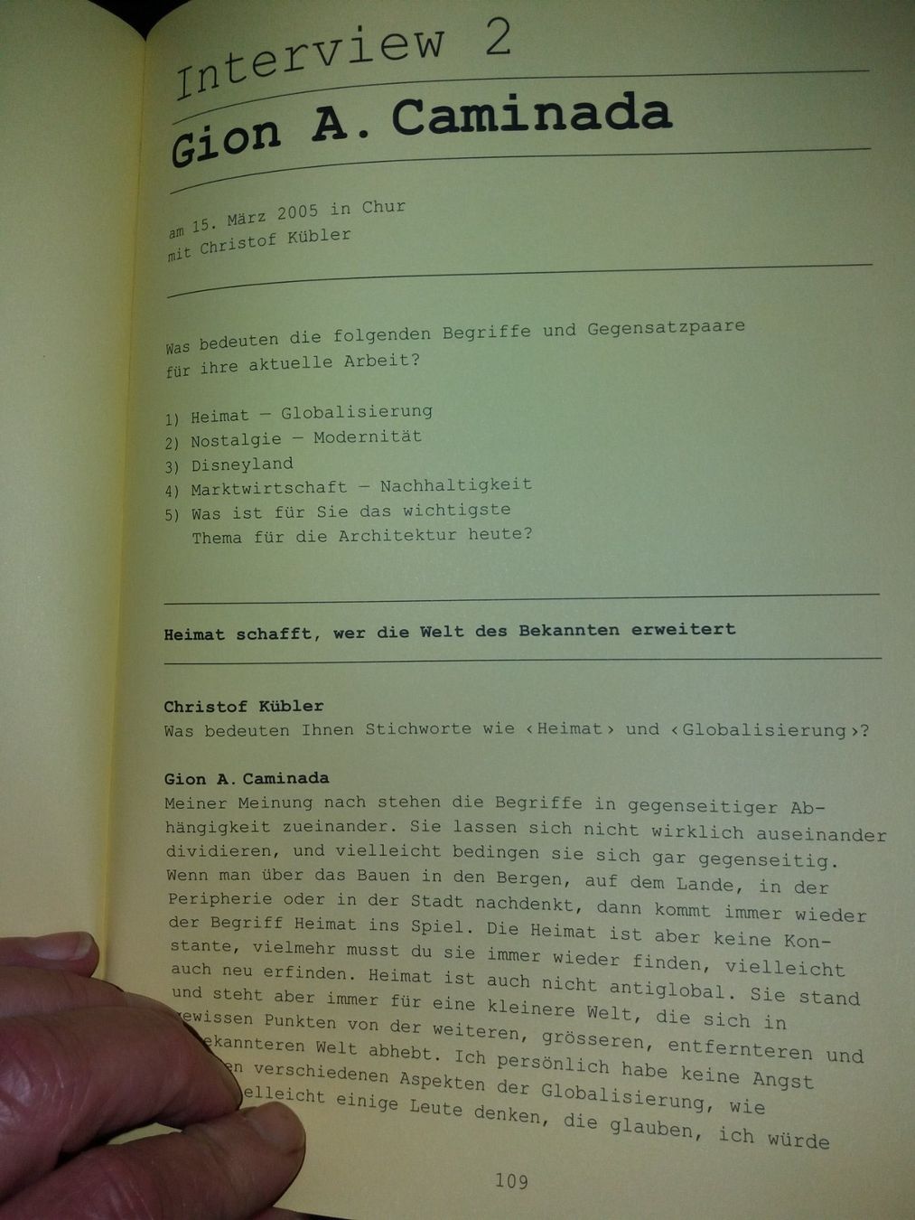 Bücher: corbusier kunst design caminada jacques herzog polke – Gebraucht aus Welschenrohr von Regool 2