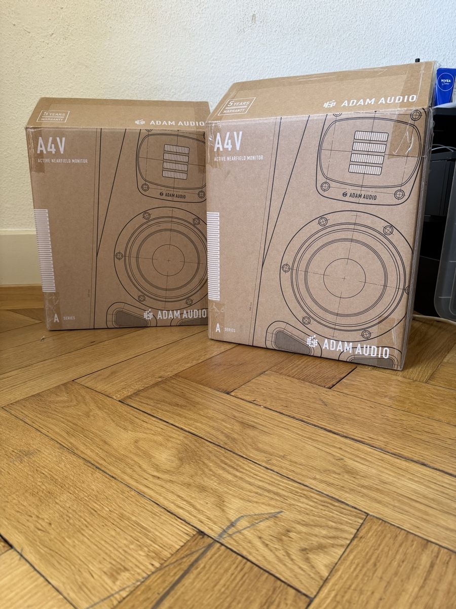 Adam Audio Haut-parleurs: ADAM AUDIO - A4V – Neuf (Voir description) à Lausanne par LePetitBrocanteur 4