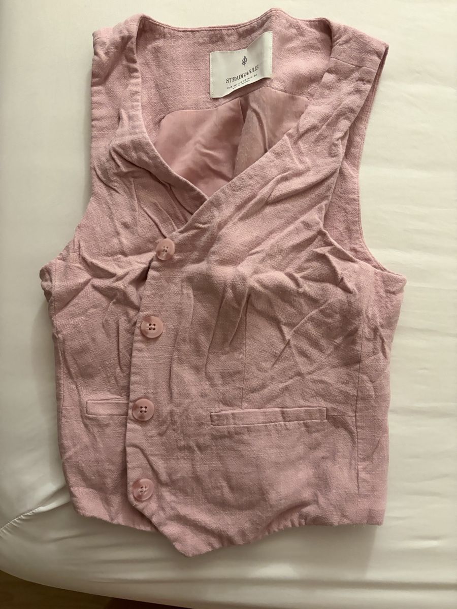 Stradivarius Gilet & Giacche senza maniche: Stradivarius Gilet/Pullunder Rosa – Gr. S – Usato da Ebnat-Kappel venduto da Mzottli