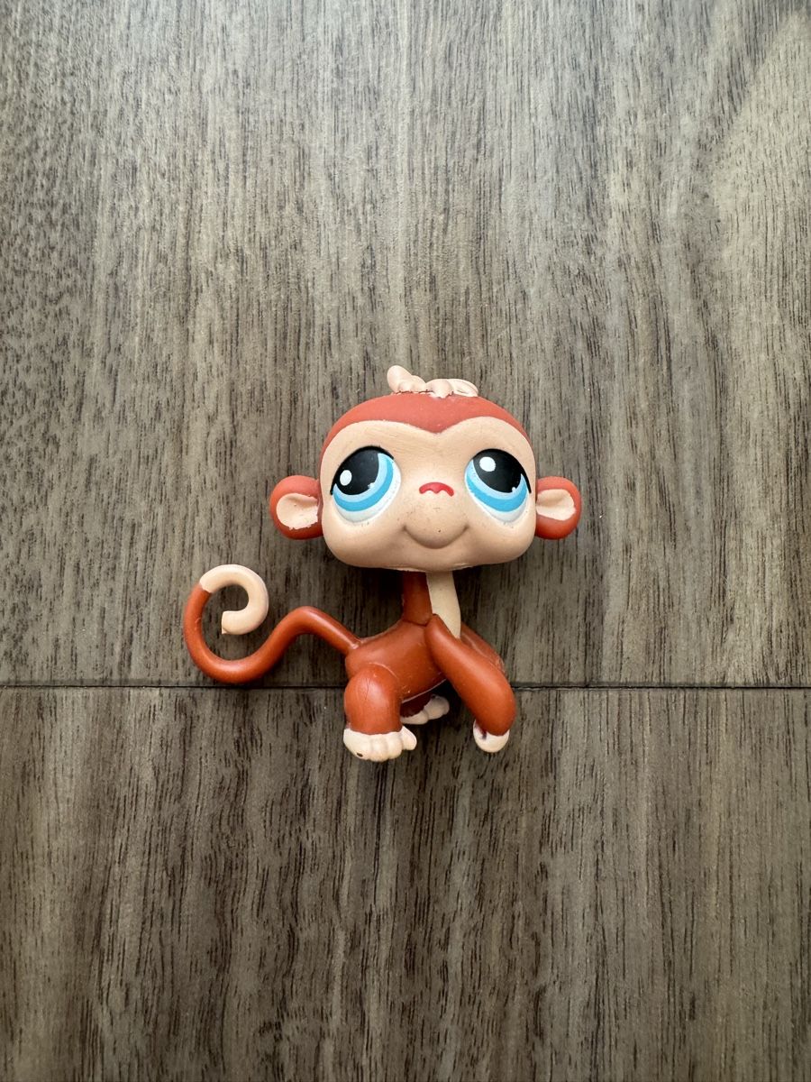 Littlest Pet Shop Statuette: LITTLEST PET SHOP MONKEY NR.304✨ – Usato da Dietikon venduto da athiinax