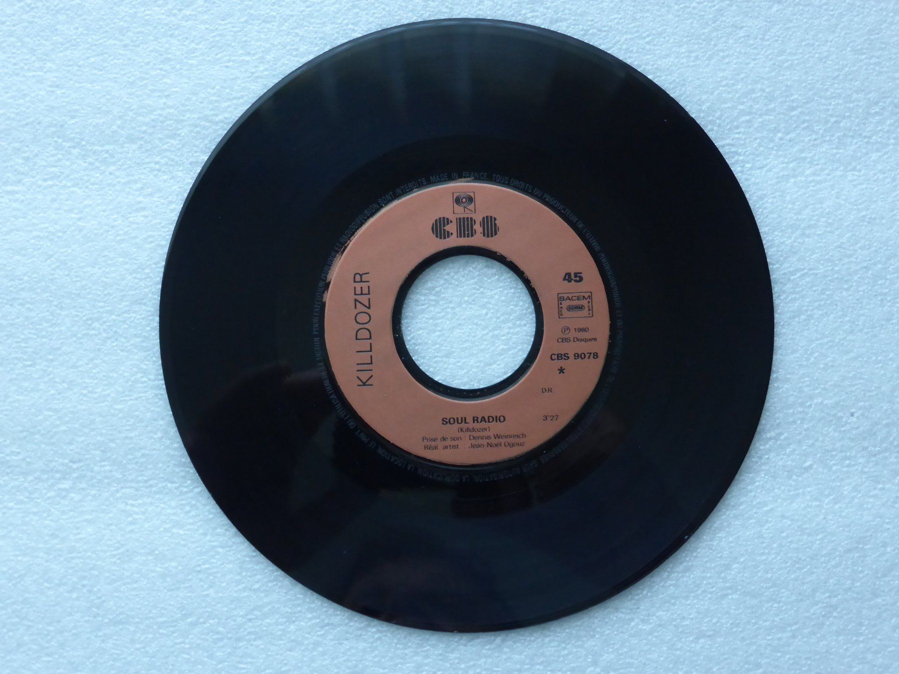 Dischi in vinile: Vinyl Single   KILLDOZER – Usato da Küssnacht am Rigi venduto da Mondkinder 1