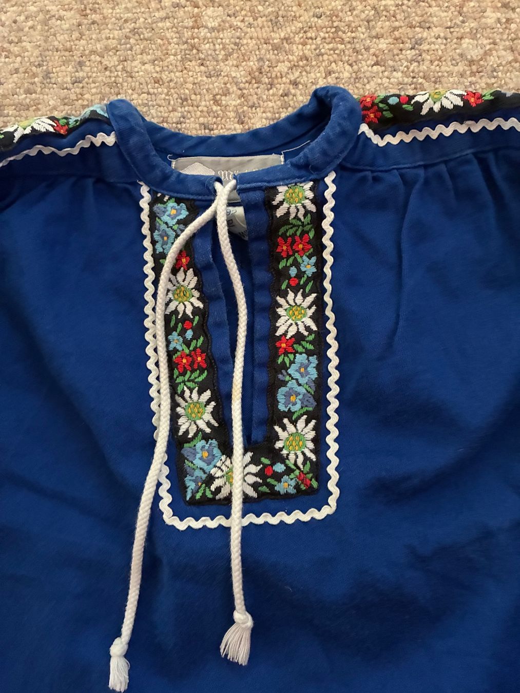 Camicie, T-shirt & Polo: Edelweisshemd blau Grösse 92 – Usato da Bättwil venduto da tre_tj9g 1
