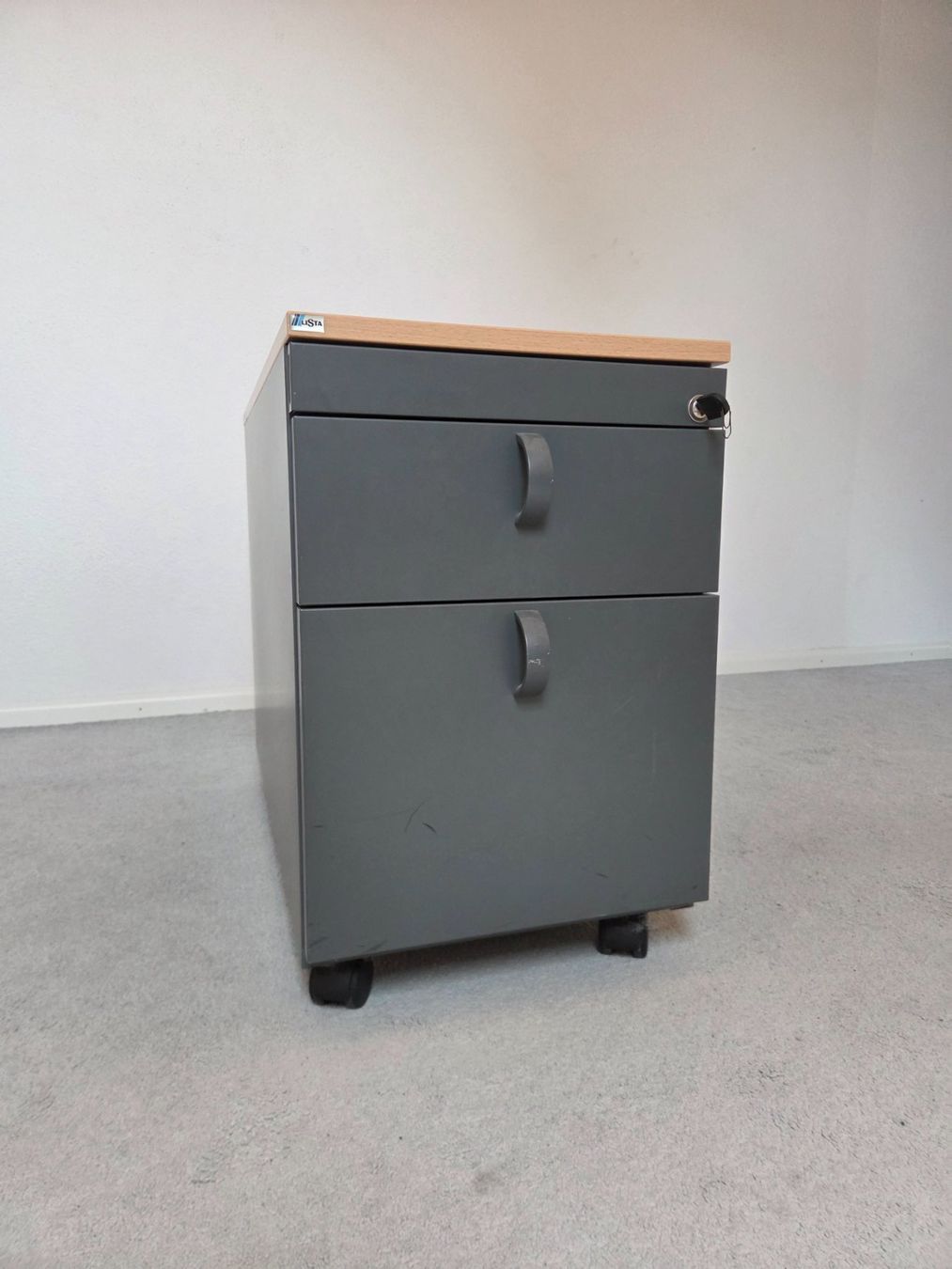 Lista Korpus: Rollcontainer Lista grau gebraucht – Gebraucht aus Bachs von Schpise 2