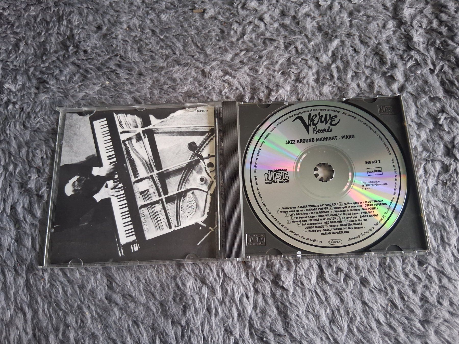 CD: JAZZ ROUND MIDNIGHT      PIANO    CD – Usato da Wetzikon ZH venduto da Ramones01 2