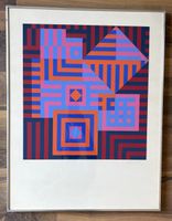 Vasarely, Kiu-Siu 1970 Druckgrafik 52/100