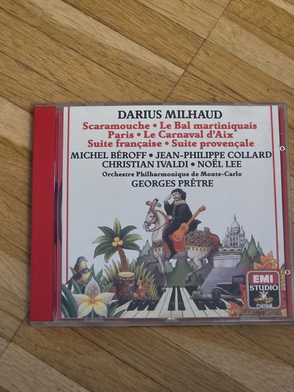CD: CD: Darius Milhaud: verschiedene Werke; Georges Pretre – Usato da Aesch BL venduto da immon