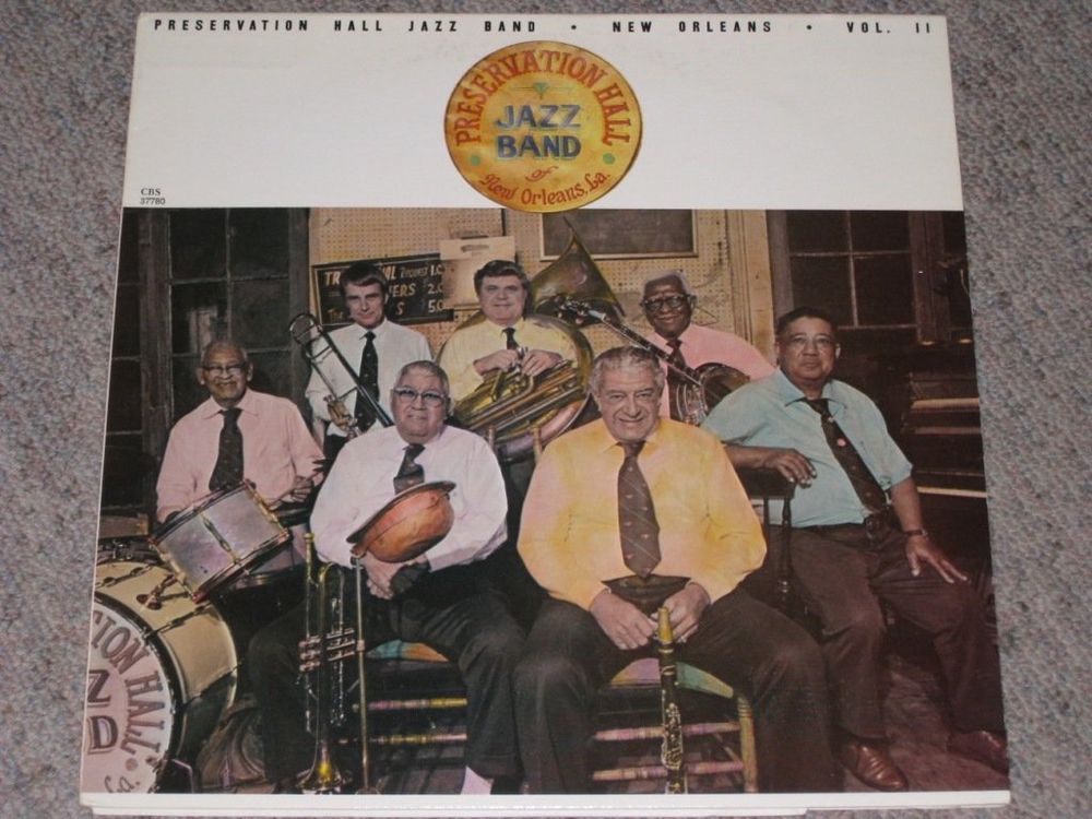 LP - PRESERVATION HALL JAZZ BAND - NEW ORLEANS VOL. II (Gebraucht) in ...