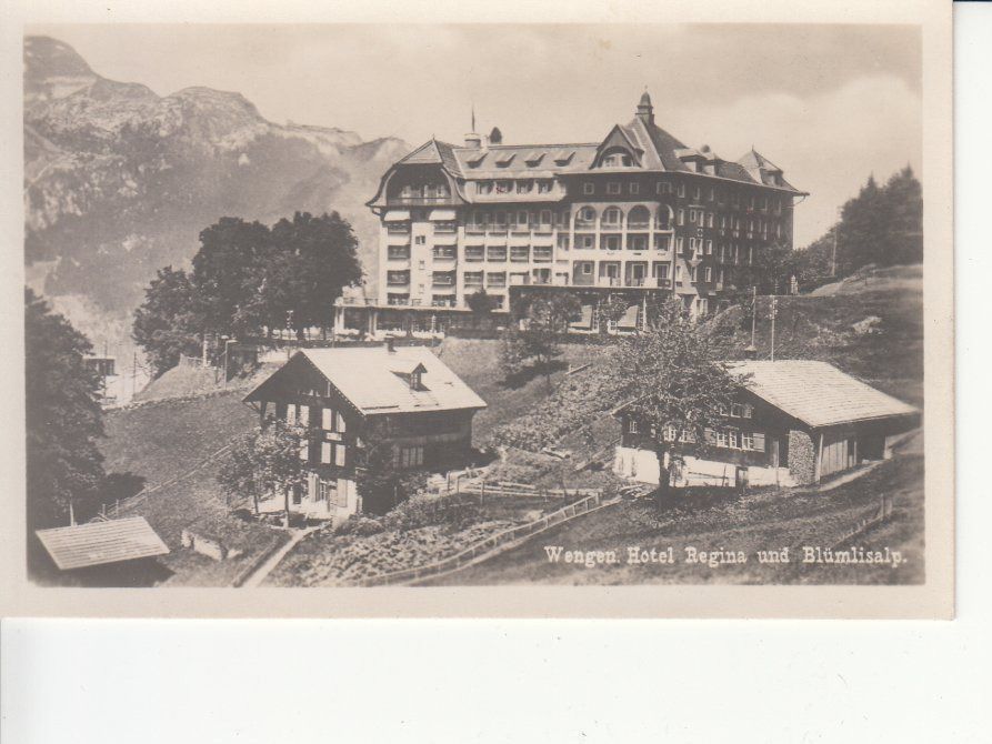 Cartoline postali: Wengen ca. 1935 – Usato da Bürglen TG venduto da StampGraf