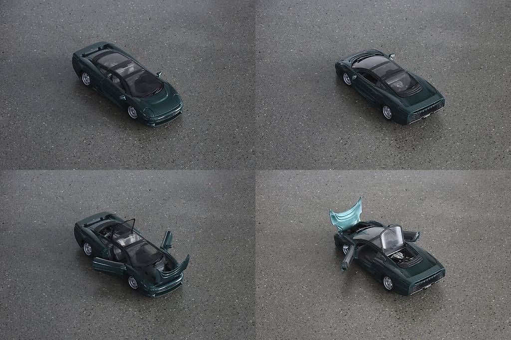 Jaguar Modellini d'auto: 1/24 Burago - Jaguar XJ 220 – Usato da Bern venduto da Riricarda