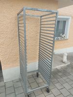 Gastro Tablett Wagen ; Bleche 53x65cm / 59x66x174cm
