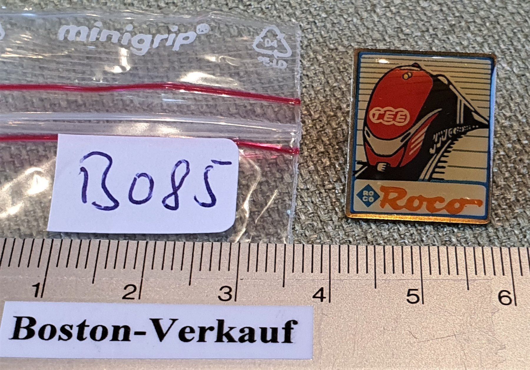 Modellini di ferrovie: B085 - Pin Modelleisenbahn Roco TEE – Usato da Reinach BL venduto da Boston-Verkauf 2