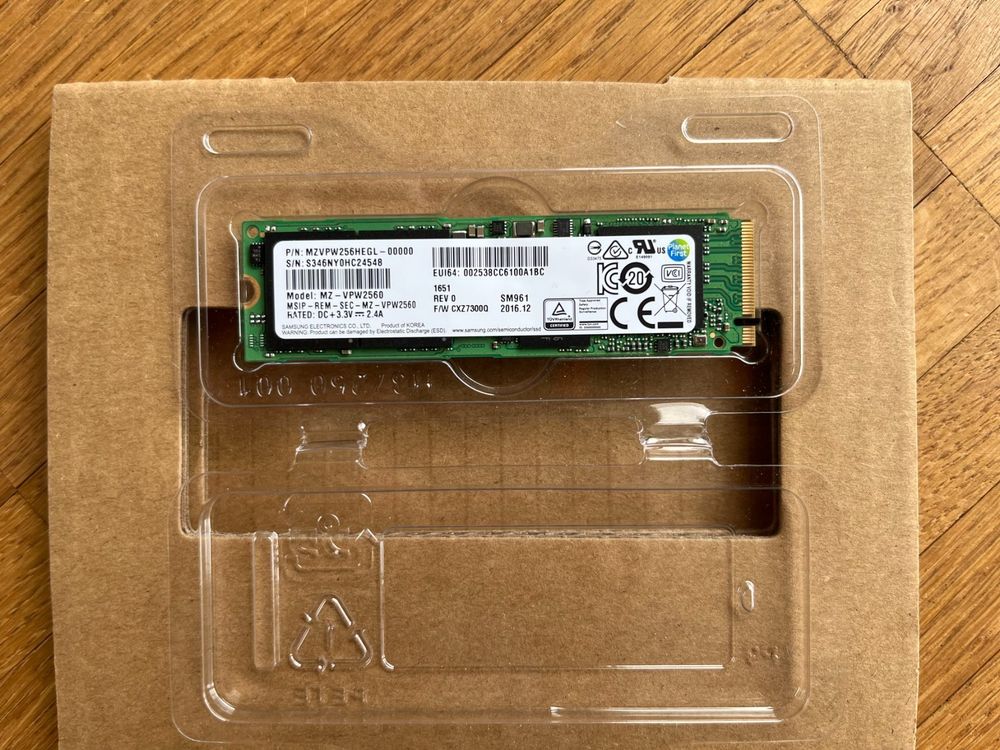 Sm961 256gb on sale