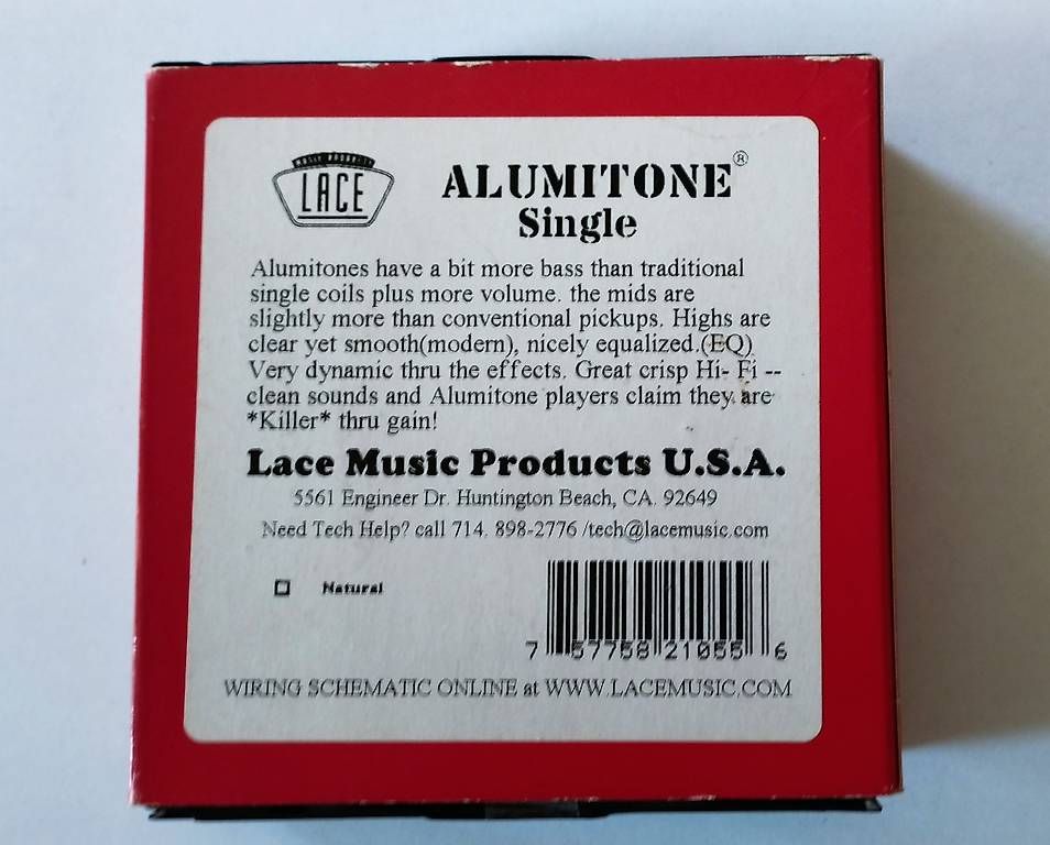 Musikinstrumente: Lace Alumitone Single-Coil Guitar Pickup Black Anodized – Gebraucht aus Lausanne von ale_6c5g 4