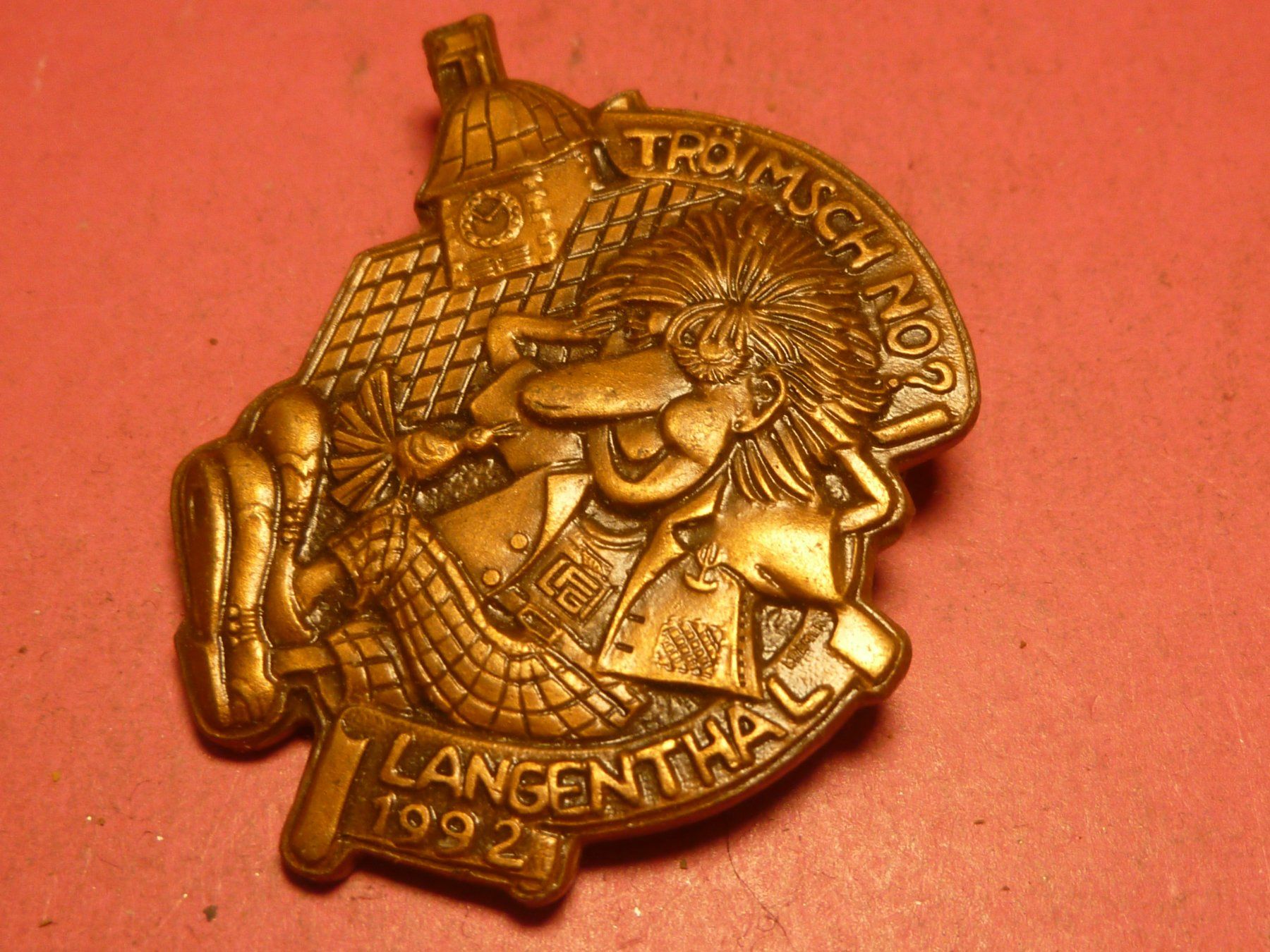 Placchette & Badge: LANGENTHAL 1992 BRONZE – Usato da Ried (Muotathal) venduto da Mandarin02