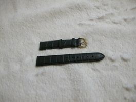 Bulova Schliesse Mit Grünem Lederband 18mm Herren Vintage