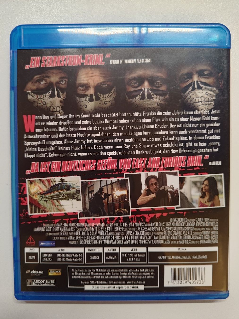 Tutti i DVDs: American Heist – Usato da Liestal venduto da Kratzilla 2